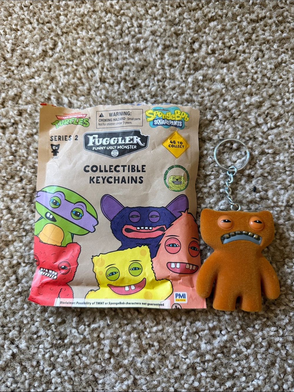 Fuggler Series 2 Collectible Keychain - Gnawing Terror